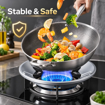 Gas Saver Burner Stand | Fire & Windproof Energy Saving | Buy 1 Get 1 Free🔥