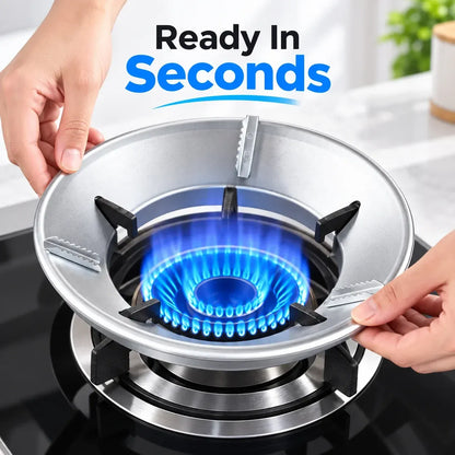 Gas Saver Burner Stand | Fire & Windproof Energy Saving | Buy 1 Get 1 Free🔥