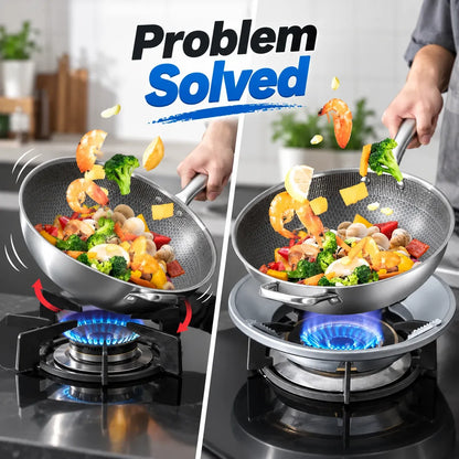 Gas Saver Burner Stand | Fire & Windproof Energy Saving | Buy 1 Get 1 Free🔥